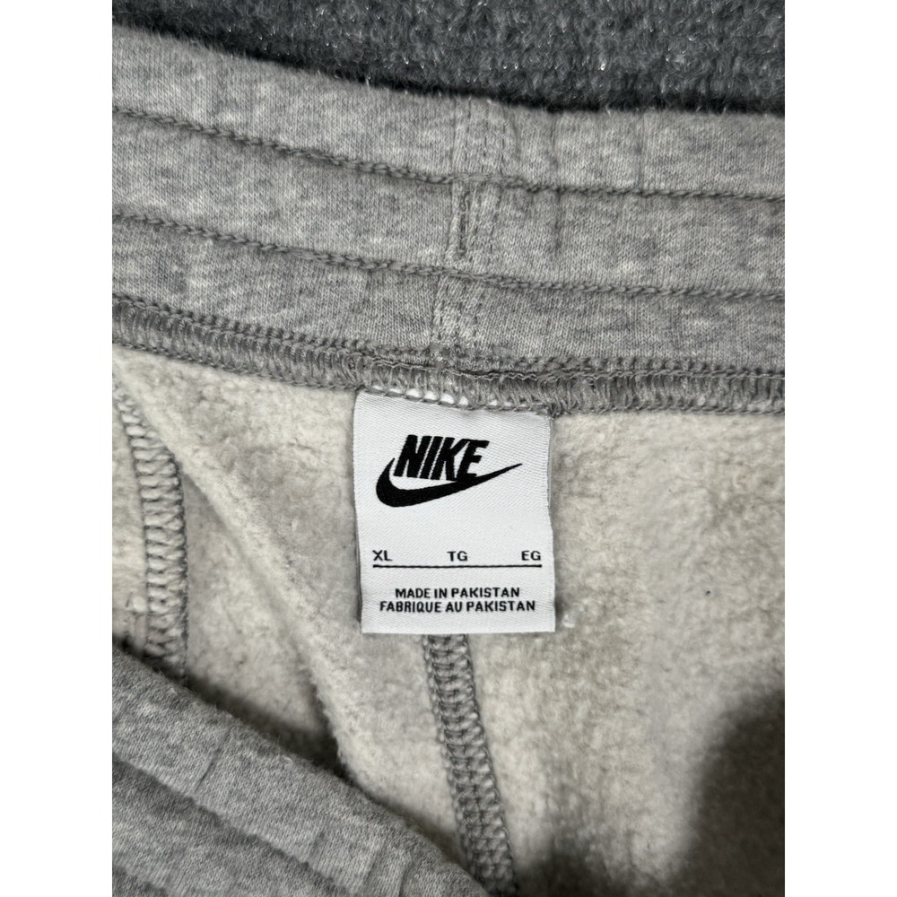 Nike Sportswear Club Fleece Pants Mens XL Gray Cotton Jogger Sweatpants 28" - Picture 10 of 16